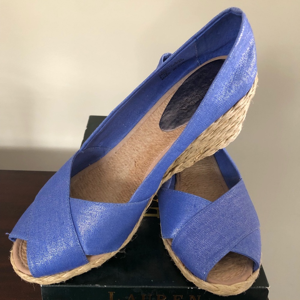 Ralph Lauren Cecilia Linen Shoes